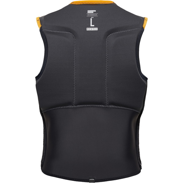 2024 Mystic Mens Block Kite Front Zip Impact Vest 35005.230212 - Retro Orange